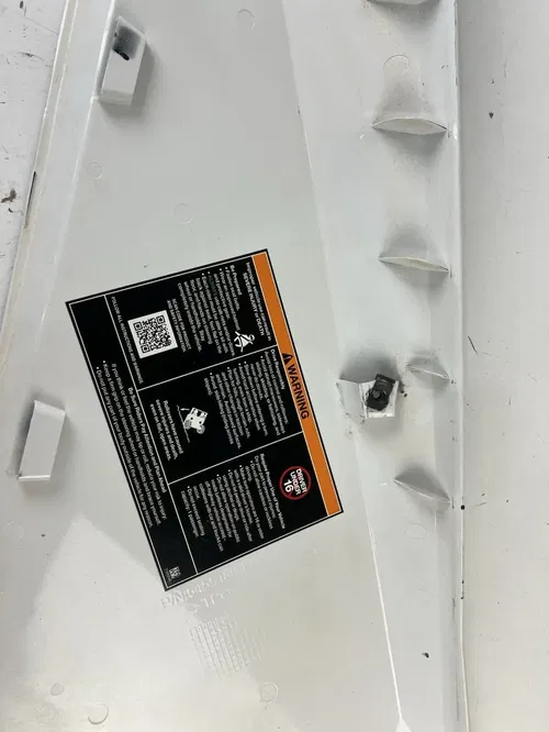 2020 Polaris RZR Pro XP 4 Door Panel, Front, LH, WHT OEM 5455960-599