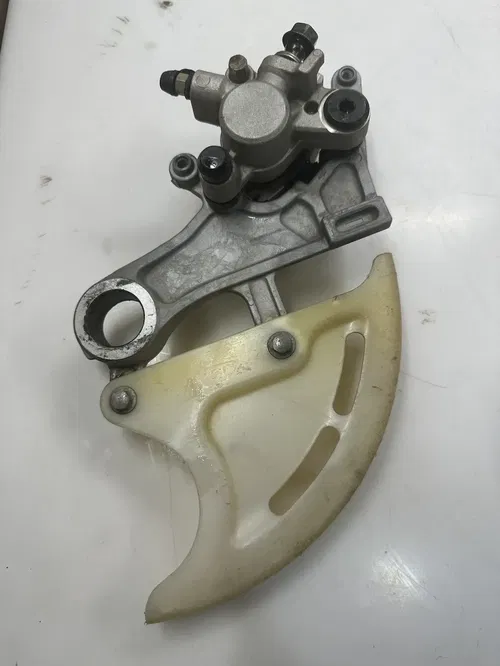 2006 Honda Crf 250 Crf250 Crf250r Rear Brake Caliper Rotor Guard 43150-KRN-711