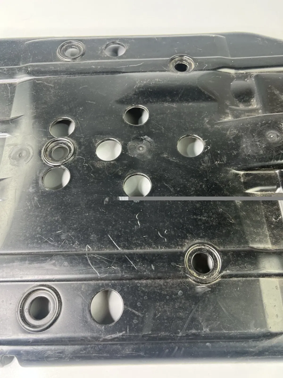 Polaris 5452063-070 Gloss Black Rear Skid Plate RZR Ranger 1000 RS1 4  XP  Turbo