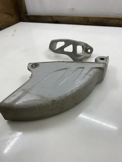 2003 Yamaha YZ250F YZ 250F Rear Brake Caliper Rotor Guards Guard Plastic