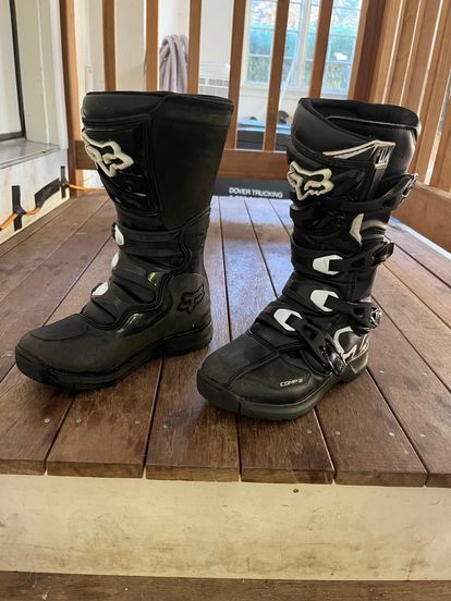 Youth Fox Racing Comp 3 Boots Size 5