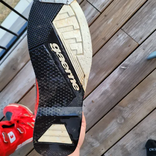 Gaerne SG12 RED Boots - Size 9.5