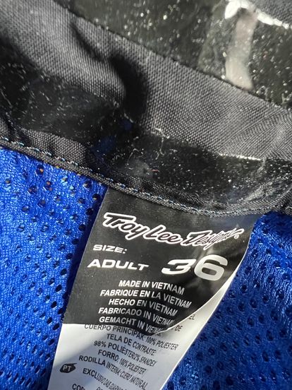 Troy Lee Designs TLD SE Pants Motocross Royal Blue Adult Men's Size 30