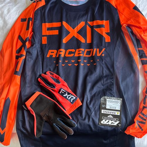 FXR Podium Offroad MX Men’s Jersey with Gloves - Brand New 