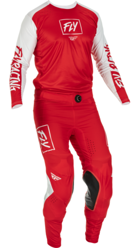 2022 Fly Lite Gear Set Red/White 