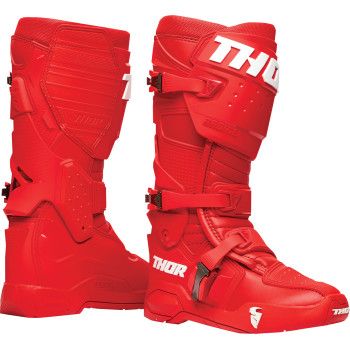 Thor Radial Mx Boot Red