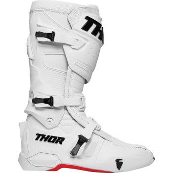 Thor Radial Mx  Boot White/Red