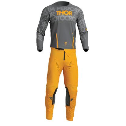 Thor Pulse Mono Dark Grey/Yellow 