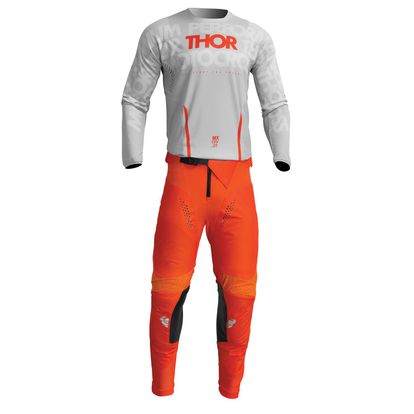 Thor Pulse Mono Light Gray/Orange 