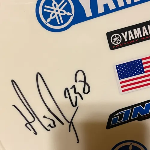 Haiden Deegan Signed Plate Beckett COA