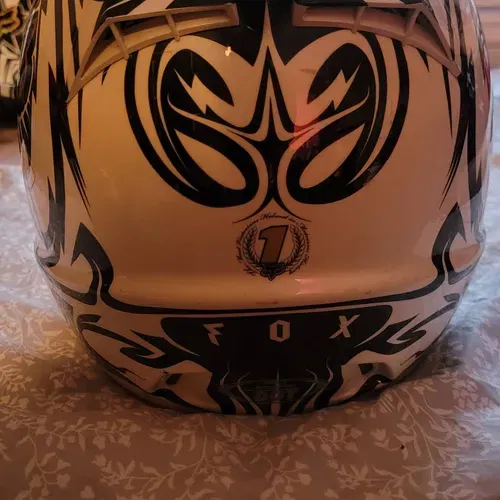 JAMES STEWART REPLICA FOX V3 PILOT HELMET/LARGE 
