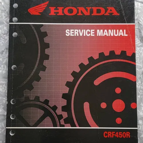 2009-2013 HONDA CRF450R SERVICE MANUAL 