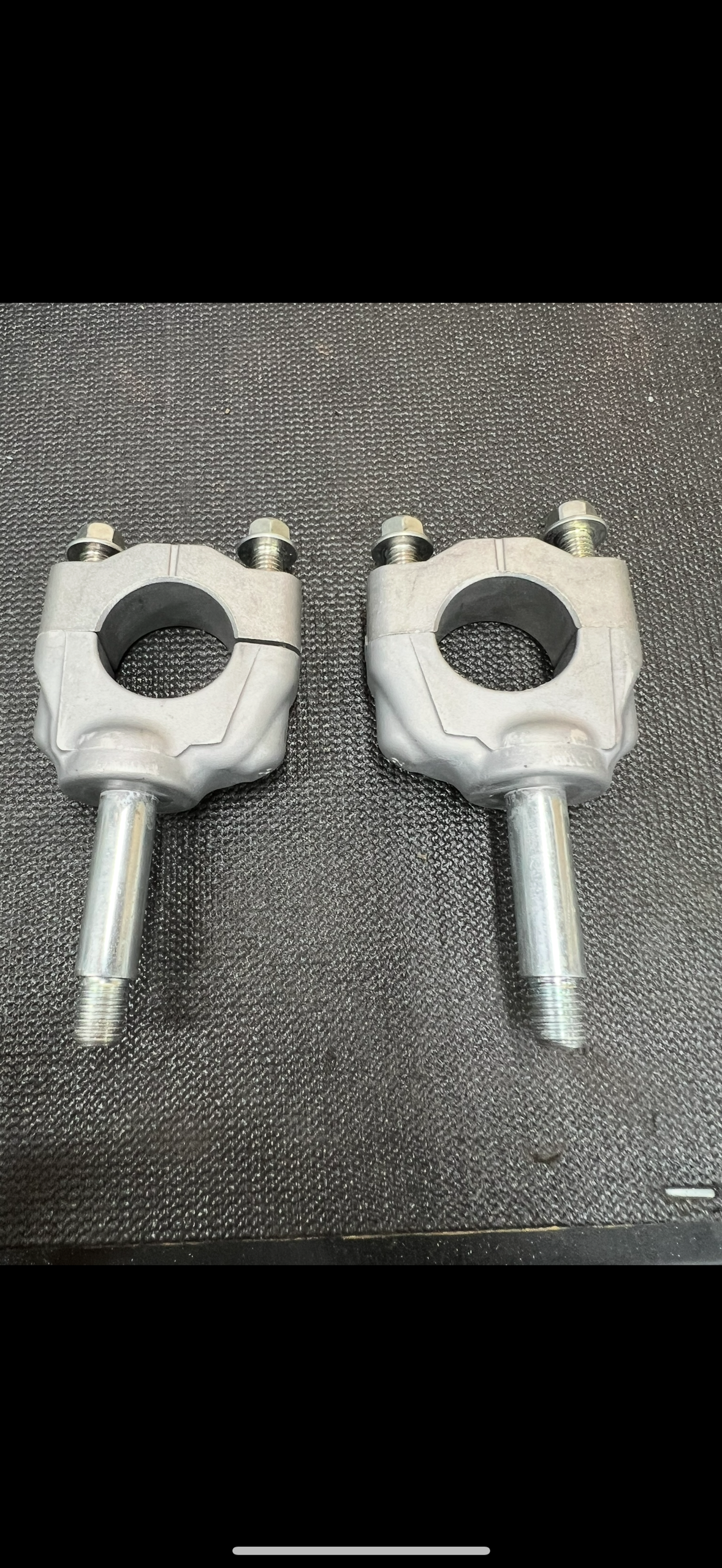 Stock Bar Clamps Kawasaki 1 1/8th