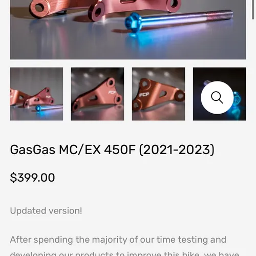 Ktm/husky/gasgas Fcp Engine Mounts