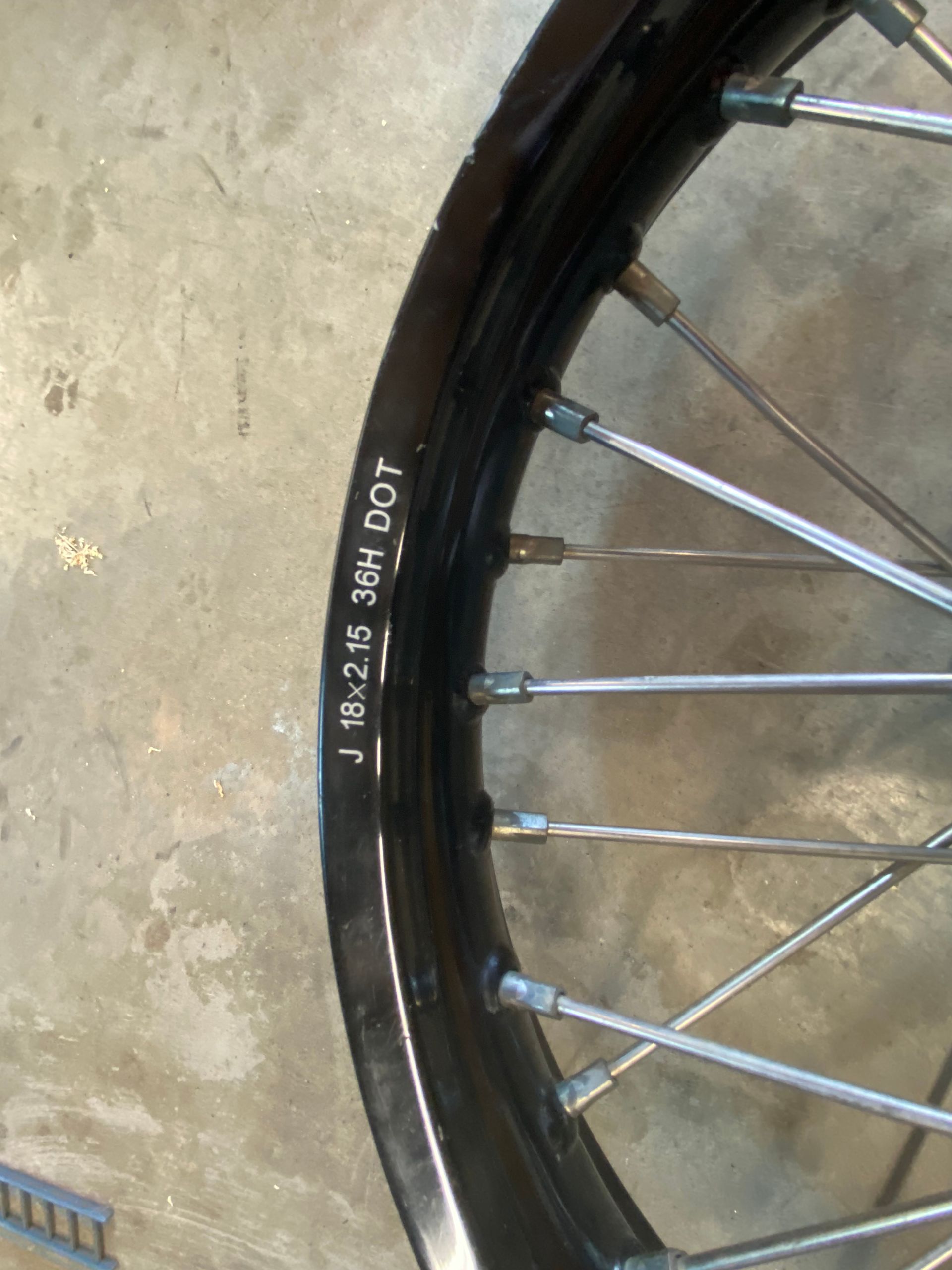 Yz250 Rear Wheel Assy 2.15x18
