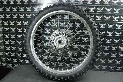 2004 HONDA CRF250R 21" X 1.60" OEM FRONT WHEEL RIM HUB SPOKE 44635-MAC-680