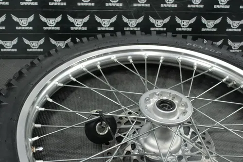 2004 HONDA CRF250R 21" X 1.60" OEM FRONT WHEEL RIM HUB SPOKE 44635-MAC-680