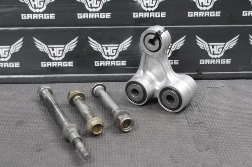 2003 HONDA CRF450R OEM REAR DOGBONE KNUCKLE SHOCK LINKAGE LINK 52465-MEB-750