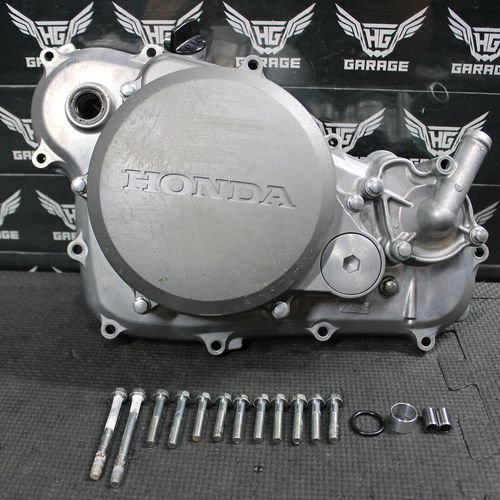 2010 HONDA CRF250R ENGINE MOTOR INNER OUTER CLUTCH COVER NICE! 11330-KRN-A40