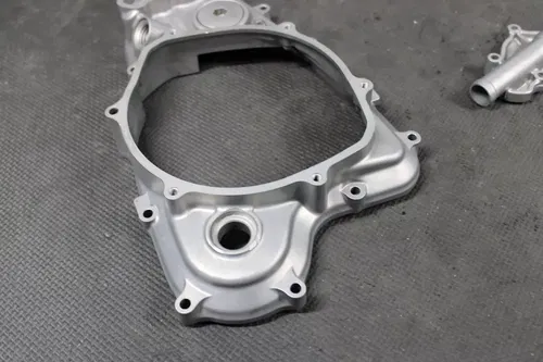 2002 HONDA CRF450R ENGINE MOTOR INNER OUTER CLUTCH COVER WATERPUMP 11331-MEB-770