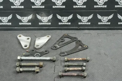 2006 YAMAHA TTR250 OEM ENGINE MOTOR MOUNT STAY BRACKETS 4GY-21318-01-00