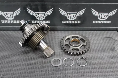 2008 YAMAHA WR450F YZ450F YZ450FX OEM KICKSTART KICK START SHAFT W IDLER GEAR