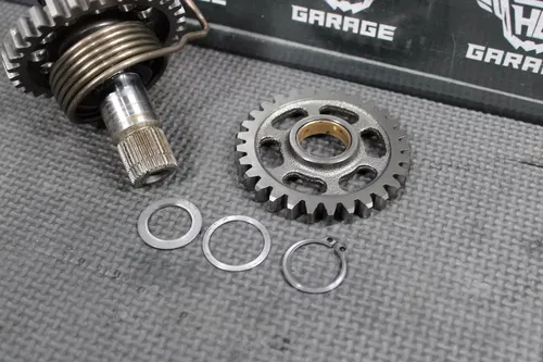 2008 YAMAHA WR450F YZ450F YZ450FX OEM KICKSTART KICK START SHAFT W IDLER GEAR