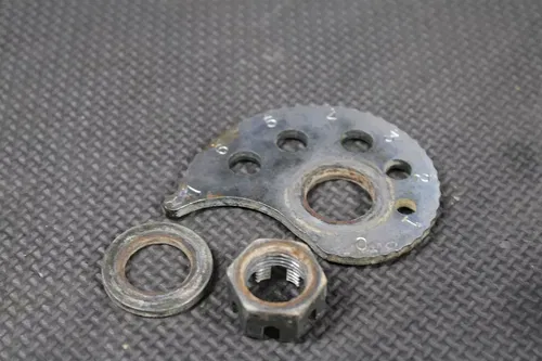 2003 KAWASAKI KLX400R KLX400SR OEM REAR AXLE BACK WHEEL RIM PIVOT BOLT AXEL