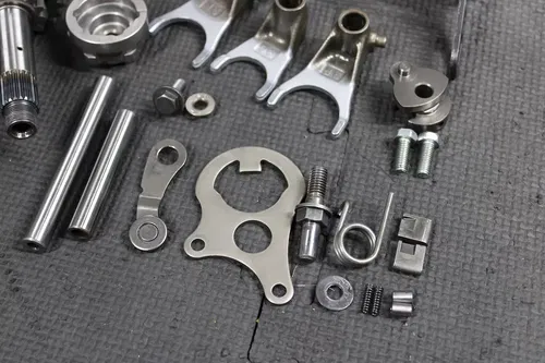2008 HONDA CRF150RB EXPERT OEM ENGINE TRANSMISSION GEARS SHIFT DOG FORKS ASSEMBL