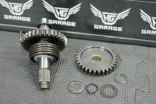 2004 KAWASAKI 90-06 KDX200 97-05 KDX220R OEM KICKSTART KICK START SHAFT W IDLER