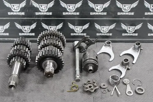 1997 KAWASAKI KX250 OEM ENGINE TRANSMISSION TRANNY ASSEMBLY GEARS