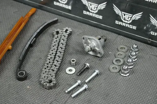 2006 HONDA 04-09 CRF250R OEM CAM CHAIN CAMSHAFT CHAIN GUIDES TENSIONER TOPEND