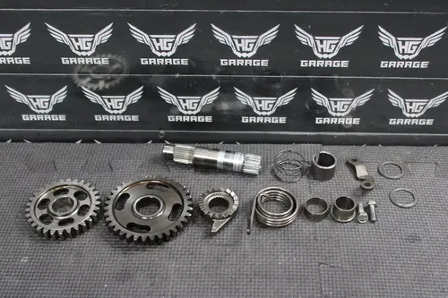 2014 HONDA CRF450R OEM KICKSTART KICK START SHAFT W IDLER GEAR 28211-MEN-A70