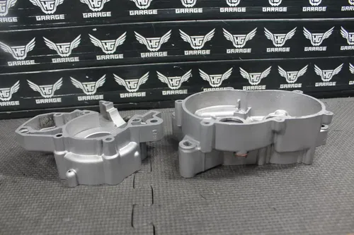 2001 KTM 50 SX LC 01-08 OEM LEFT RIGHT ENGINE MOTOR CRANKCASE CRANK CASES BLOCK