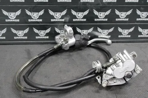 2003 KAWASAKI KLX400R OEM FRONT BRAKE CALIPER MASTER CYLINDER ASSEMBLY