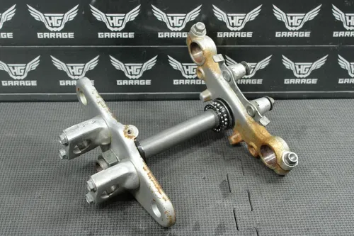 2003 97-03 HONDA XR70R OEM FRONT FORKS LOWER UPPER TRIPLE TREE STEM CLAMP