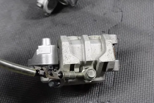 2004 KAWASAKI KX250 OEM NISSIN FRONT BRAKE CALIPER MASTER CYLINDER ASSEMBLY