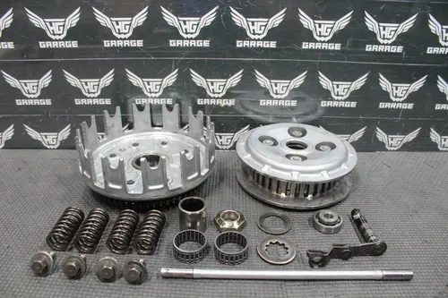 2000 KAWASAKI KX125 99-02 OEM COMPLETE CLUTCH BASKET HUB 13095-1367