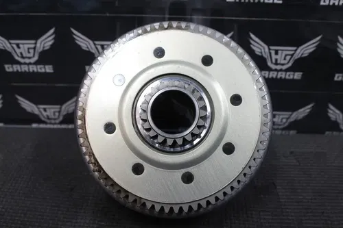 2000 KAWASAKI KX125 99-02 OEM COMPLETE CLUTCH BASKET HUB 13095-1367
