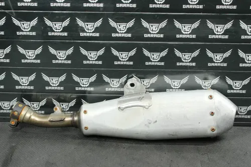 2019 HONDA CRF450R OEM RIGHT MUFFLER EXHAUST SILENCER SLIP ON PIPE