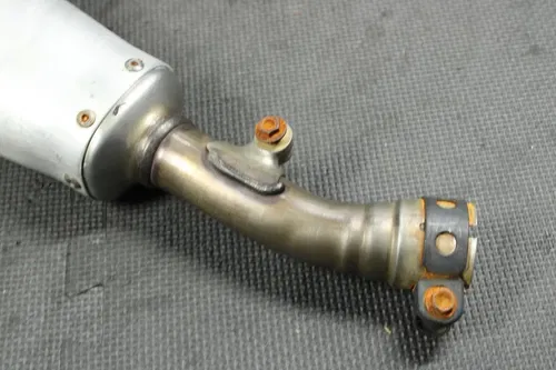 2019 HONDA CRF450R OEM RIGHT MUFFLER EXHAUST SILENCER SLIP ON PIPE