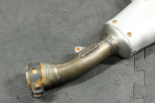 2019 HONDA CRF450R OEM RIGHT MUFFLER EXHAUST SILENCER SLIP ON PIPE