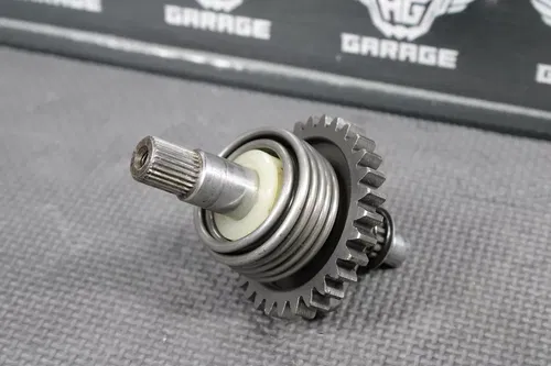 1992 KAWASAKI KX125 OEM KICKSTART KICK START SHAFT W IDLER GEAR 13066-1101