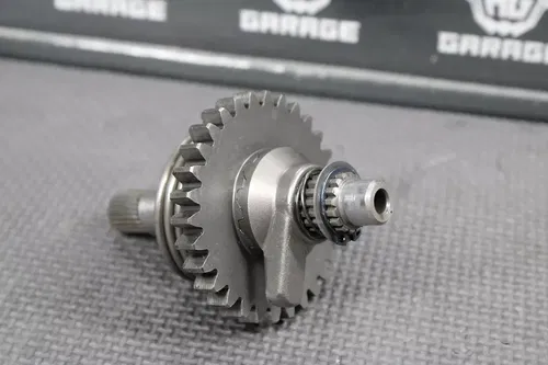 1992 KAWASAKI KX125 OEM KICKSTART KICK START SHAFT W IDLER GEAR 13066-1101