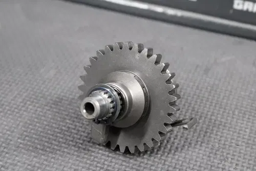 1992 KAWASAKI KX125 OEM KICKSTART KICK START SHAFT W IDLER GEAR 13066-1101