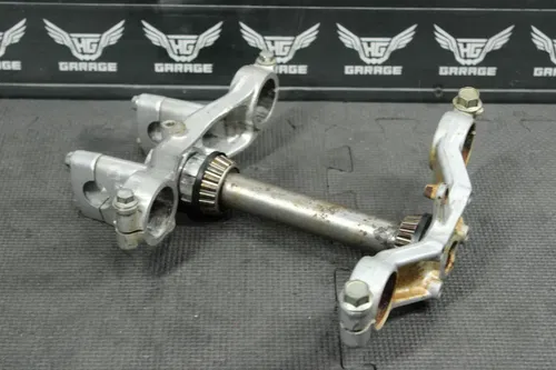 2003 00-04 KAWASAKI KX65 OEM FRONT FORKS LOWER UPPER TRIPLE TREE STEM CLAMP