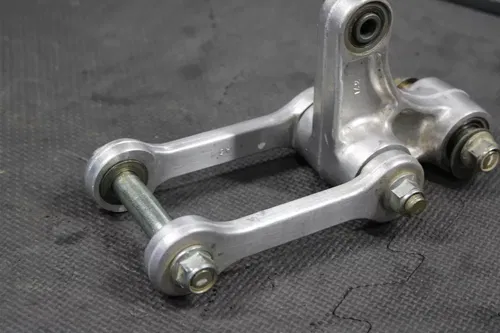 2003 KAWASAKI KLX400SR OEM REAR SHOCK LINKAGE LINKS NICE! 39007-S013