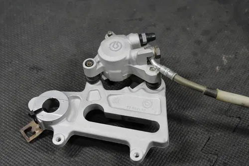 1999 KTM 125 SX OEM BREMBO REAR BACK BRAKE CALIPER MASTER CYLINDER NEEDS WORK!