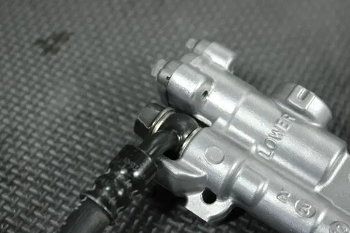 2004 HONDA CRF250R OEM REAR BACK BRAKE MASTER CYLINDER CALIPER ASSEMBLY