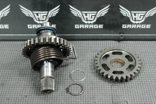 2006 YAMAHA WR450F YZ450F OEM KICKSTART KICK START SHAFT W IDLER GEAR
